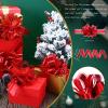 WILLBOND 20 Pieces 6 Inch Pull Bows Gift Wrapping Ribbon Pull Bows for Valentine Wedding Baskets Christmas Multicolor Wrap Accessory for Gift Present Holiday Decor(Red) view 3