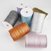 ECYC 2 PCS 20 Yards 1/8"(3mm) Metallic Glitter Ribbon, Gift Wrapping Ribbon Decorative Ribbon for DIY Crafts Wedding Birthday Party Decoration,Silver view 4