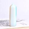 1PC Natural Crystal Column Quartz Rock Mineral Specimen Crystal Point Quartz Rainbow Wand Home Decor Stone,Opal,50-60mm view 1