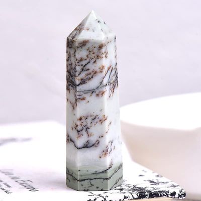 1PC Natural Crystal Column Quartz Rock Mineral Specimen Crystal Point Quartz Rainbow Wand Home Decor Stone,Jade,50-60mm