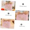 DECHOUS Thank You Bags: Boxes Party Favor Small Bags Treat Boxes with Ribbon Pink Pattern Paper Bags for Wedding Holiday Business Party Supplies 50pcs view 4