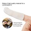 5pcs Finger Cots, PU Leather Finger Sleeves Thumb Protector Finger Covers for Protecting Your Fingers, Cracking view 2
