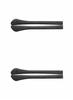 Caulo Silicone Rubber Rectangle Hole Anti-Slip Ear Sock Pieces Tube Wire Temple Sleeves for Glass Sunglass Frames TT008 (Black - 2 Pairs) view 1