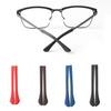 Caulo Silicone Rubber Rectangle Hole Anti-Slip Ear Sock Pieces Tube Wire Temple Sleeves for Glass Sunglass Frames TT008 (Black - 2 Pairs) view 4