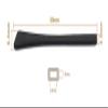 Caulo Silicone Rubber Rectangle Hole Anti-Slip Ear Sock Pieces Tube Temple Sleeves for Glass Sunglass Frames TT007 (Milky White - 1 Pair) view 2
