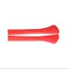 Caulo Silicone Rubber Rectangle Hole Anti-Slip Ear Sock Pieces Tube Wire Temple Sleeves for Glass Sunglass Frames TT008 (Red - 1 Pair) view 1