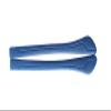 Caulo Silicone Rubber Rectangle Hole Anti-Slip Ear Sock Pieces Tube Wire Temple Sleeves for Glass Sunglass Frames TT008 (Blue - 1 Pair) view 1