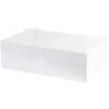 Purple Q Crafts 5 Pack White Hard Gift Box With Magnetic Closure Lid 10.5"x7"x3" Rectangle Favor Boxes With White Glossy Finish (5 Boxes) view 3