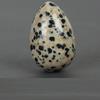 Natural Crystal Rose Quartz Obsidian Malachite Egg Shape Home Decor Gemstones Perfect for Reiki Healers Kegel Exercise 30 * 20mm,Mottled Stone view 1
