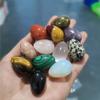 Natural Crystal Rose Quartz Obsidian Malachite Egg Shape Home Decor Gemstones Perfect for Reiki Healers Kegel Exercise 30 * 20mm,Mottled Stone view 4