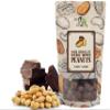 Green Jay Gourmet Double Dipped Dark Chocolate Covered Peanuts - Premium Chocolate Candy Snacks for Kids and Adults - Quality Handmade Chocolate Gifts for Christmas & Holidays - 16 Ounce Resealable Bag view 1