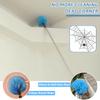 20 Foot Cobweb Duster with Extension Pole 2 PCS, Webster Cobweb Duster for High Ceilings/Corners, Spider Web Brush with Pole for Outdoor & Indoor Web Cleaning, Outdoor Cobweb Brush Kit by MAYKI view 4