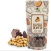 Green Jay Gourmet Double Dipped Milk Chocolate Covered Peanuts - Premium Chocolate Candy Snacks for Kids and Adults - Quality Handmade Chocolate Gifts for Christmas and Holidays - 16 Ounce Resealable Bag view 1