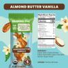Bearded Brothers, Organic Vegan Protein Energy Bars, Almond Butter Vanilla (12 Pack) - Gluten Free, Paleo, Fiber, Whole 30 | Non GMO Low Glycemic Snacks (Packaging May Vary) view 2