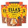 ELLAS FLATS Spicy All Seed Savory Crisps  All Natural, Gluten Free, Good Source of Protein, High Fiber, Vegan and Keto Friendly (3 Pack) view 1