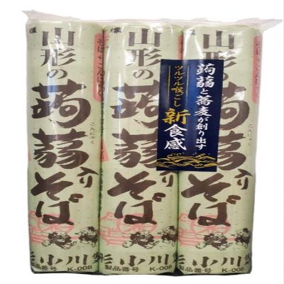 JFC Japanese style Ogawa Noodle, Yamagatano Konnyaku Soba, Multi Pack, 15.87oz (Pack of 1)