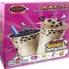 J-Basket Boba Kit, Bubble Pearl Milk Tea with Authentic Tapioca Boba, Straws Included,10 Oz (Pack of 3) (Black Tea (Pack of 3)) view 2