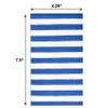 Gift Boutique 100 Count Navy Blue & White Stripe Guest Napkins Disposable Paper Pack Striped Dinner Hand Napkin for Bathroom Wedding Holiday Birthday Party Bridal & Baby Shower Decorative Towels view 2