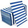 Gift Boutique 100 Count Navy Blue & White Stripe Guest Napkins Disposable Paper Pack Striped Dinner Hand Napkin for Bathroom Wedding Holiday Birthday Party Bridal & Baby Shower Decorative Towels view 4