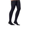 JOBST Maternity Opaque Compression Stockings, 20-30 mmHg, Thigh High, Closed Toe, Anthracite, Small view 1