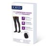 JOBST Maternity Opaque Compression Stockings, 20-30 mmHg, Thigh High, Closed Toe, Cranberry, X-Large view 3