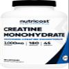 Nutricost Creatine Monohydrate 3,000mg, 180 Capsules (750mg Per Capsule) - Gluten Free, Non-GMO view 1