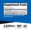 Nutricost Creatine Monohydrate 3,000mg, 180 Capsules (750mg Per Capsule) - Gluten Free, Non-GMO view 2