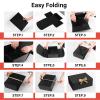 PEKGRIL 15 PCs Gift Boxes with Lids, Black 10X8X4 Inch Gift Boxes, Bridesmaid Proposal Box with Ribbon, Kraft Paper Boxes for Wedding, Packaging, Present, Birthday, Christmas, Party view 3
