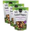Modern Mill Protein Packed Salad Topper By Gourmet Nut - Mixed Nuts(Roasted Cashews),Dried Cranberries,Edamame,Sunflower Seeds - Gluten Free, Low Sodium, Kosher, Plant Protein Snack, 6oz. Bag (3 Pack) view 1
