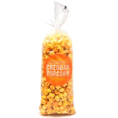 Popcorn Poly Bags (Case of 1,000) Cheddar Corn