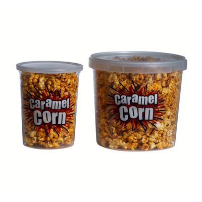 Caramel Corn Container with Locking Lid, 14-oz. (Case of 175)