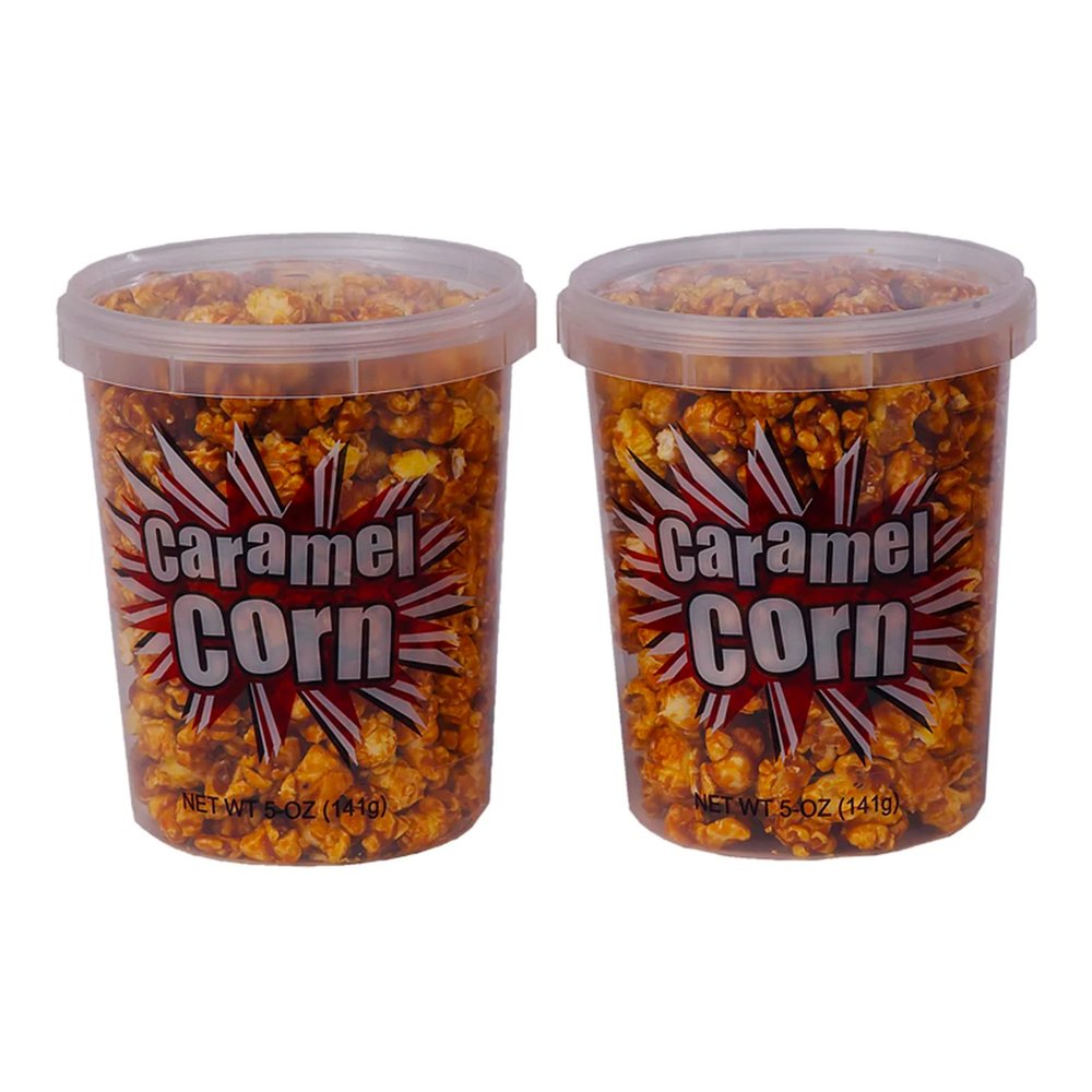 Caramel Corn Container with Locking Lid, 5-oz. Bulk (Case of 336)