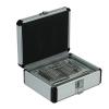 TCCOC 22PCS Progressive Lens Set Trial Lens Case Aluminium Case Metal Trial Lens Box Ophthalmic Instruments Optical Tool Set Presbyopia Try-On Experience Box(Color:sliver,Size:22pcs) view 1