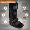 HYPERZ Air Walker Orthopedic Boot, Black Tall Ankle Immobilizer, Air Cam Fracture Boot, Foot Brace for Sprains, Fractures and Injuries view 3