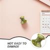 Beavorty 3Pcs Jade Massage Stones Mushroom Shape Essential Oil Hot Stones Crystal Massages Warmer for Home Spa Relaxing Healing Scraping Massaging Board view 3