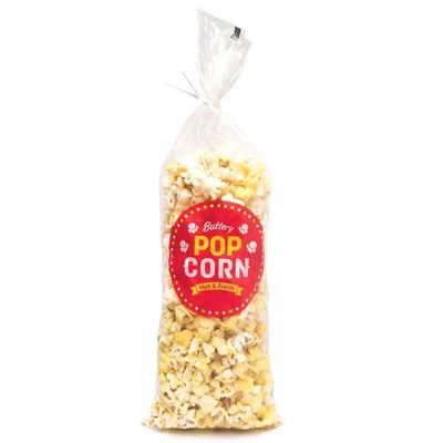 Popcorn Poly Bags (Case of 1,000) Buttery Popcorn