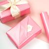 WRAPAHOLIC Wrapping Paper Roll - Mini Roll - 17 Inch X 33 Feet - Pink Pearlized Paper for Birthday, Holiday, Wedding, Baby Shower view 4