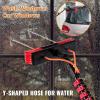XIAOYE Photovoltaic Panel Cleaning/Window Clean,3.6M 5.4M 6M 7.2M 9M 11M Water Fed Telescopic Brush, Outdoor Washing Equipment Tool Solution,20FT/6M view 2