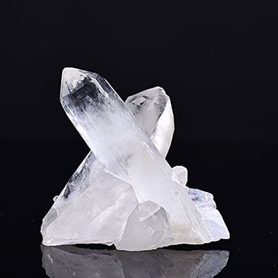 1PC 100% Natural Crystal Cluster Irregular Quartz Stone Crystal Point Specimen Mineral Collect Home Decor DIY Gift,Random Delivery,30-50g
