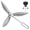 18-1/2-Inch Grills One-Touch Cleaning System Kit, for Weber 7443 90719 Charcoal Grill/Kettle Grills Replacement Parts 7444, Easy to Install and Durable. view 1