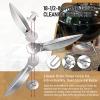 18-1/2-Inch Grills One-Touch Cleaning System Kit, for Weber 7443 90719 Charcoal Grill/Kettle Grills Replacement Parts 7444, Easy to Install and Durable. view 2