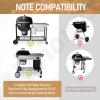 18-1/2-Inch Grills One-Touch Cleaning System Kit, for Weber 7443 90719 Charcoal Grill/Kettle Grills Replacement Parts 7444, Easy to Install and Durable. view 3
