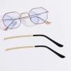 Eyeglass Arm Replacement - Metal Glasses Replacement Arms with Temple Anti-Slip Silicone Tips, Replacement Temple Arms for Universal Eyeglasses Sunglasses Golden view 3