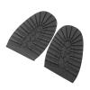 Anti Slip Shoe Soles, 1 Pair Boots Shoes Anti Slip Front Heel Soles Rubber Mute Soles Shoes Bottom Repair Anti-Skid Sheet for Sole Repairs(Black Forefoot) view 4