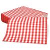 Gift Boutique 100 Red & White Gingham Luncheon Napkins Disposable Paper Checkered Plaid Lunch Napkin for Summer Picnic Barbecue Camping Wedding Baby & Bridal Shower Party Dinner Table Decorations view 3