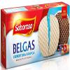 Saborosa - Belgian Butter Waffle Cookie Crisps - Belgas White Chocolate - 3 x 6.98oz/ 198gr view 1