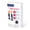 JOBST forMen Casual Compression Socks, 30-40 mmHg, Knee High, Closed Toe, Khaki, Large Full Calf view 3
