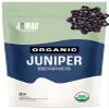 J MAC BOTANICALS, Organic Whole Juniper Berries, Certified USDA Organic, juniper for herbal infusions, seasoning beef, pork, turkey brine, soups, cocktail bombs view 1