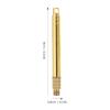 Healifty 3 Pcs Toothpick Holder Ear Ear Wax Spoon Earwax Removal Kit Ear Spoon Keychain Ear Cleaner Tool Earwax Tools Brass Travel Cleaning Multipurpose view 2
