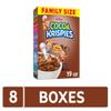 Kellogg's Cocoa Krispies Breakfast Cereal, Kids Snacks, Family Breakfast, Family Size, Chocolatey Flavor (8 Boxes) view 3